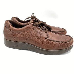 SAS "Bout Time" Comfort Shoes - Mulch - Support Walking Men”s Size 13.5 S